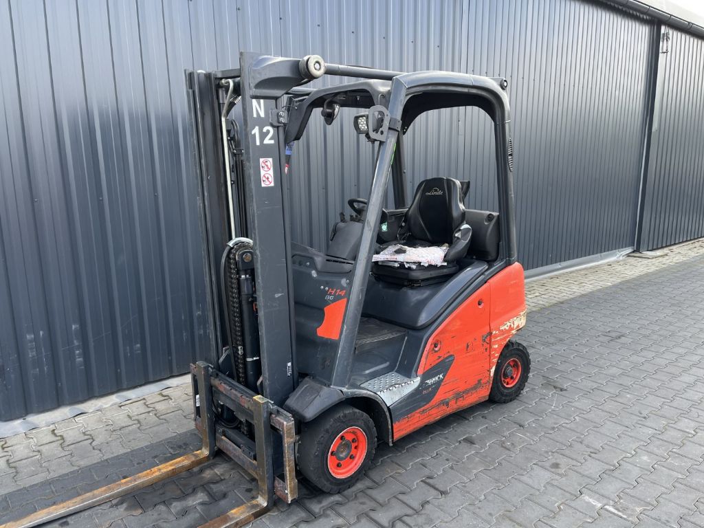 Linde H14T-01 LPG Forklifts www.superlift-forklift.com