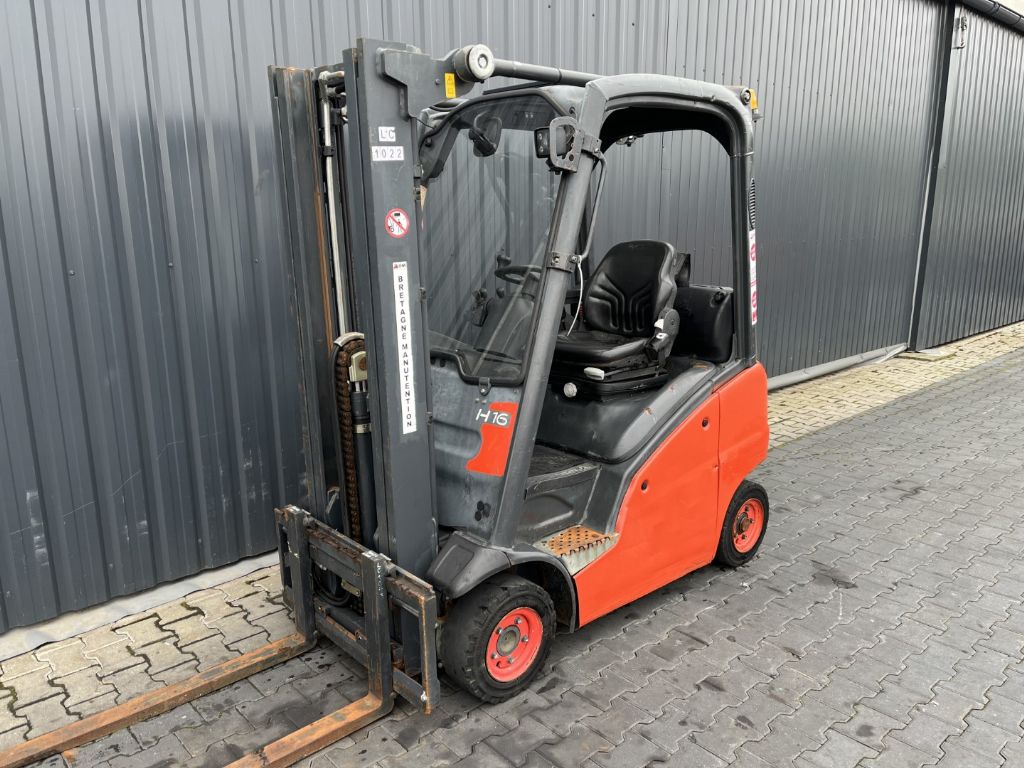 Linde H16T-01 LPG Forklifts www.superlift-forklift.com