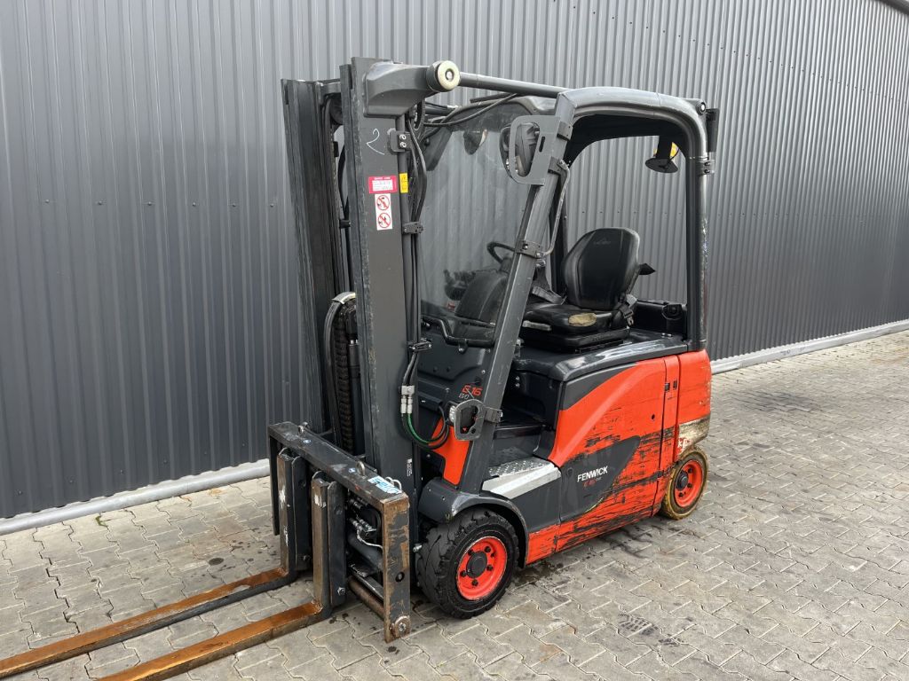 Linde E16PH-02 Electric 4-wheel forklift www.superlift-forklift.com