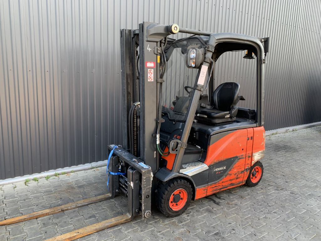 Linde E16PH-02 Electric 4-wheel forklift www.superlift-forklift.com
