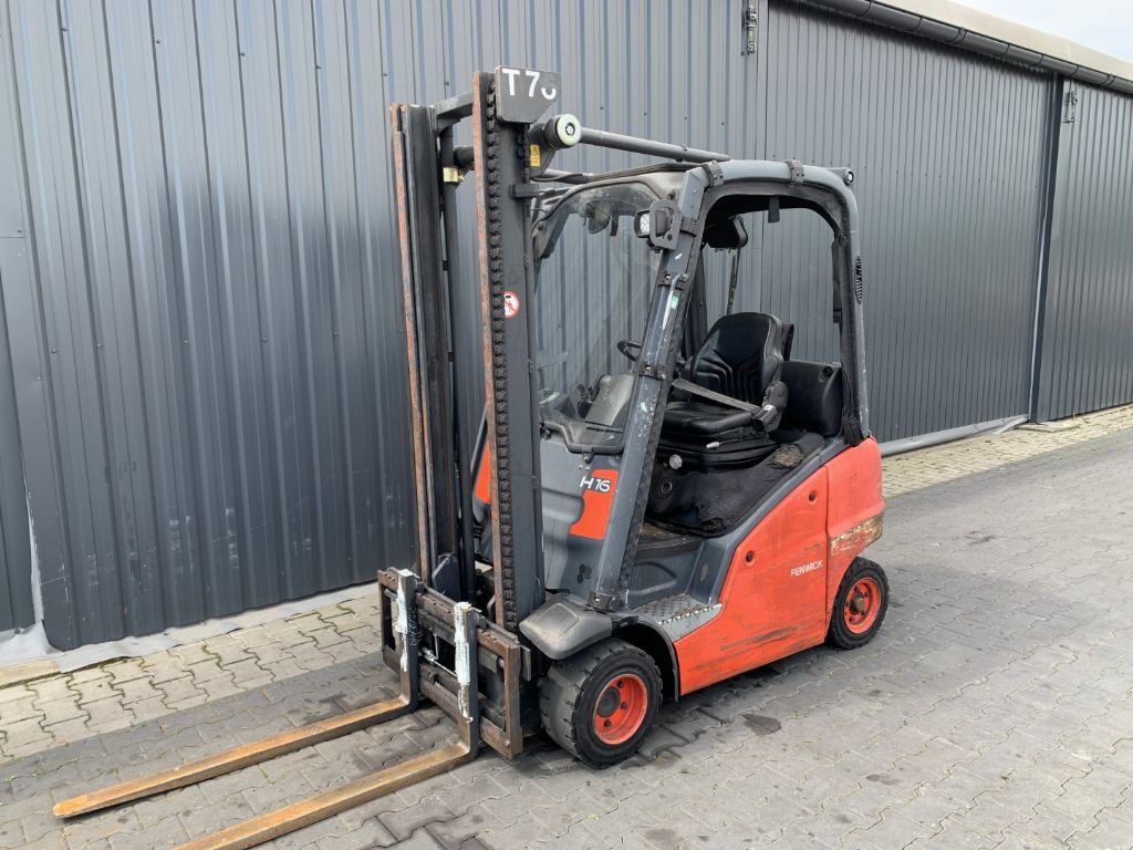 Linde H16T-01 LPG Forklifts www.superlift-forklift.com