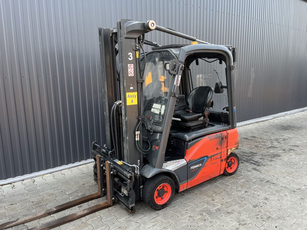 Linde E16P-02 Electric 4-wheel forklift www.superlift-forklift.com