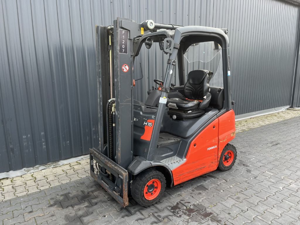 Linde H16T-01 LPG Forklifts www.superlift-forklift.com