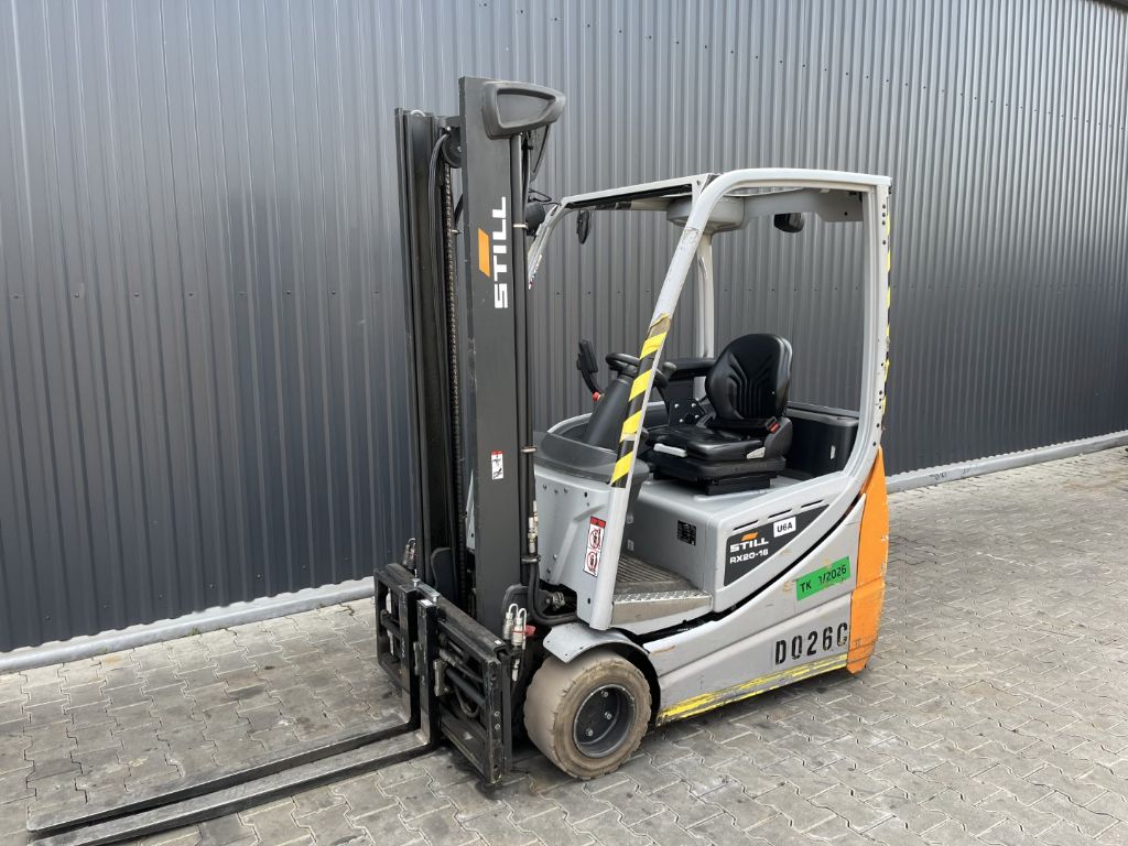 Still RX20-16 Electric 3-wheel forklift www.superlift-forklift.com