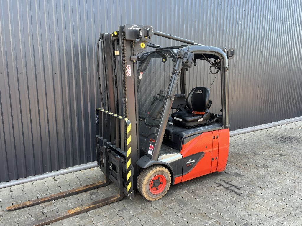 Linde E14-02 Elektryczny 3-kolowy www.superlift-forklift.com