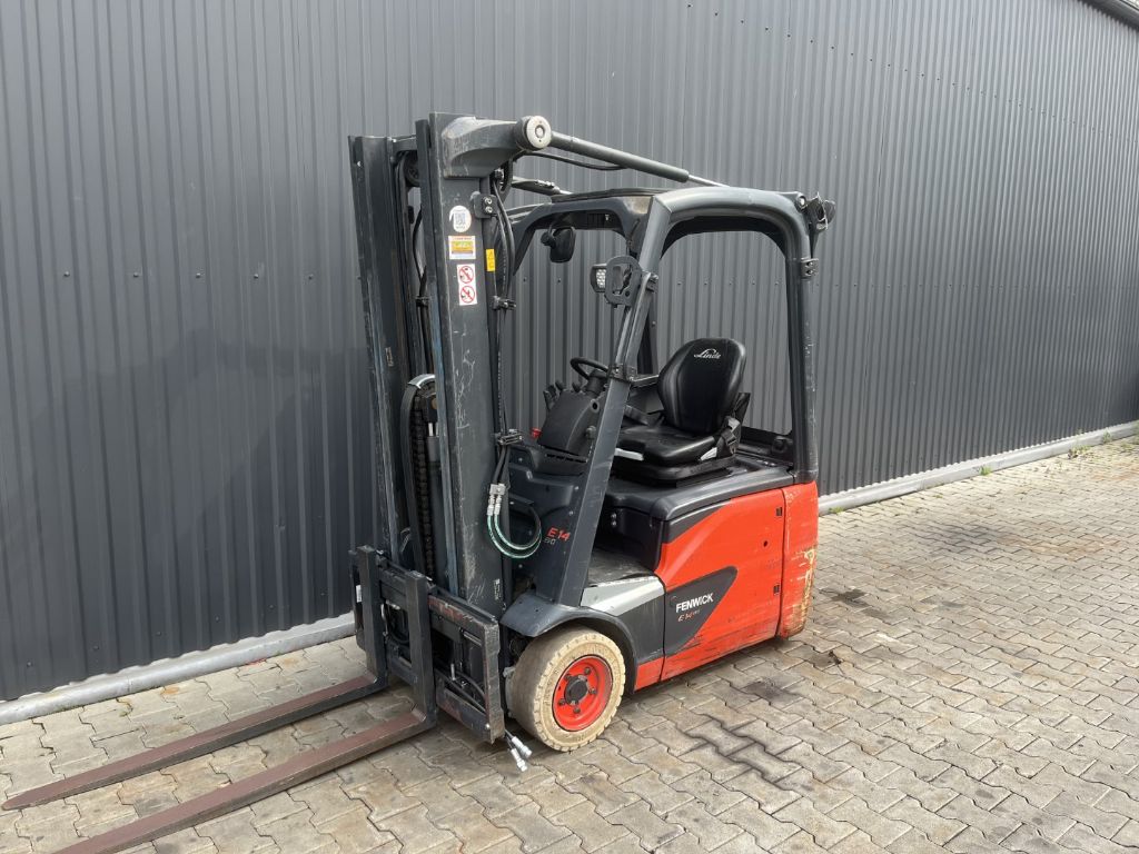 Linde E14-02 Electric 3-wheel forklift www.superlift-forklift.com