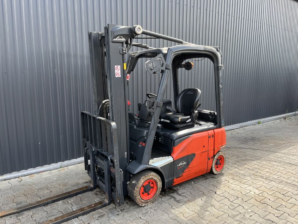 Linde E16P-02 Elektro 4 Rad-Stapler www.superlift-forklift.com