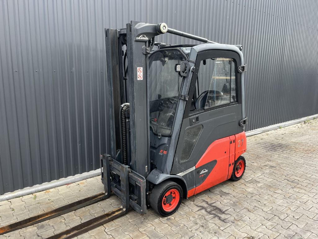 Linde E16P-02 Elektro 4 Rad-Stapler www.superlift-forklift.com