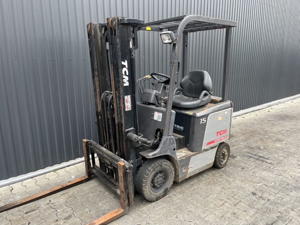 TCM FB15-7 Elektro 4 Rad-Stapler www.superlift-forklift.com