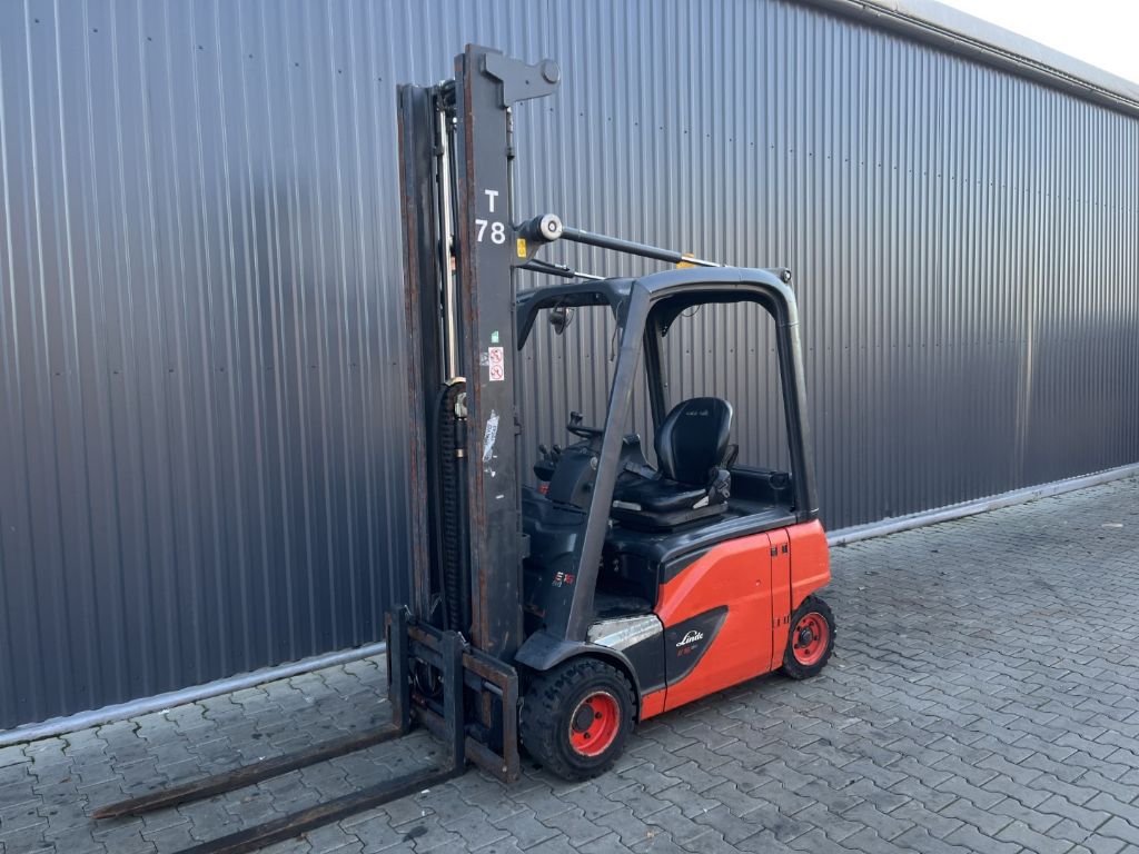Linde E16P-02 Electric 4-wheel forklift www.superlift-forklift.com