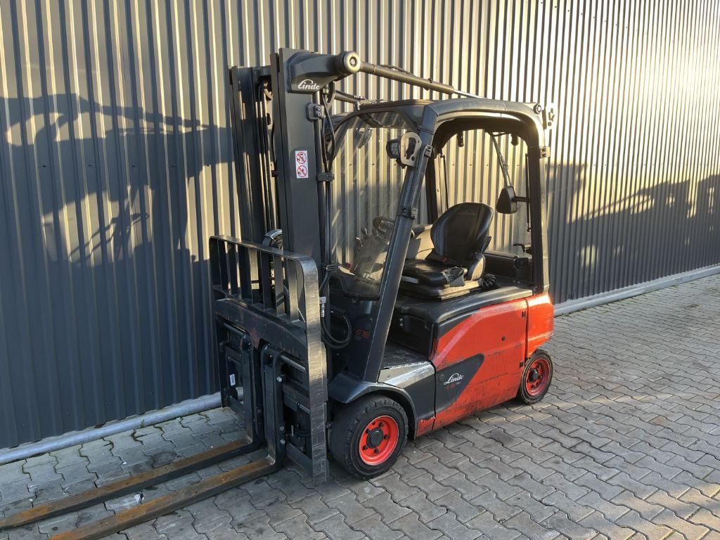 Linde E16P-02 Electric 4-wheel forklift www.superlift-forklift.com