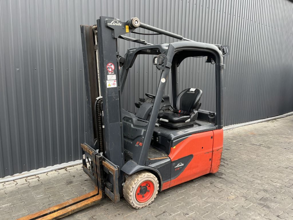 Linde E16-02 Электро 3 колесный Погрузчики www.superlift-forklift.com