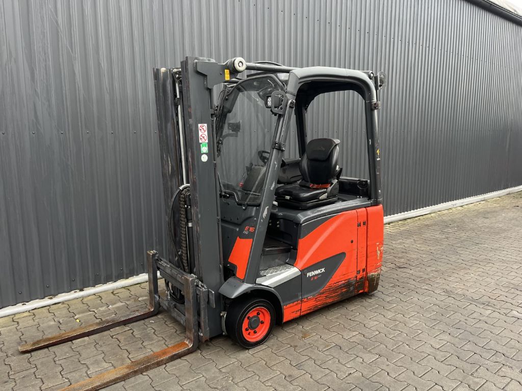 Linde E16H-02 Elektro 3 Rad-Stapler www.superlift-forklift.com