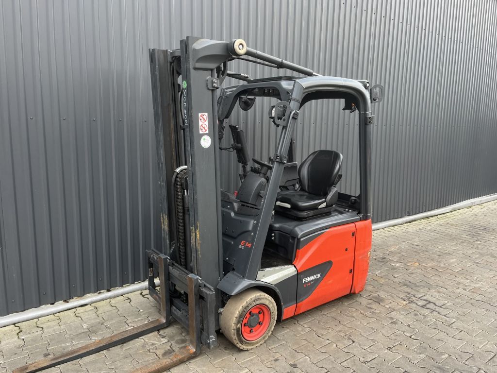 Linde E14-02 Electric 3-wheel forklift www.superlift-forklift.com