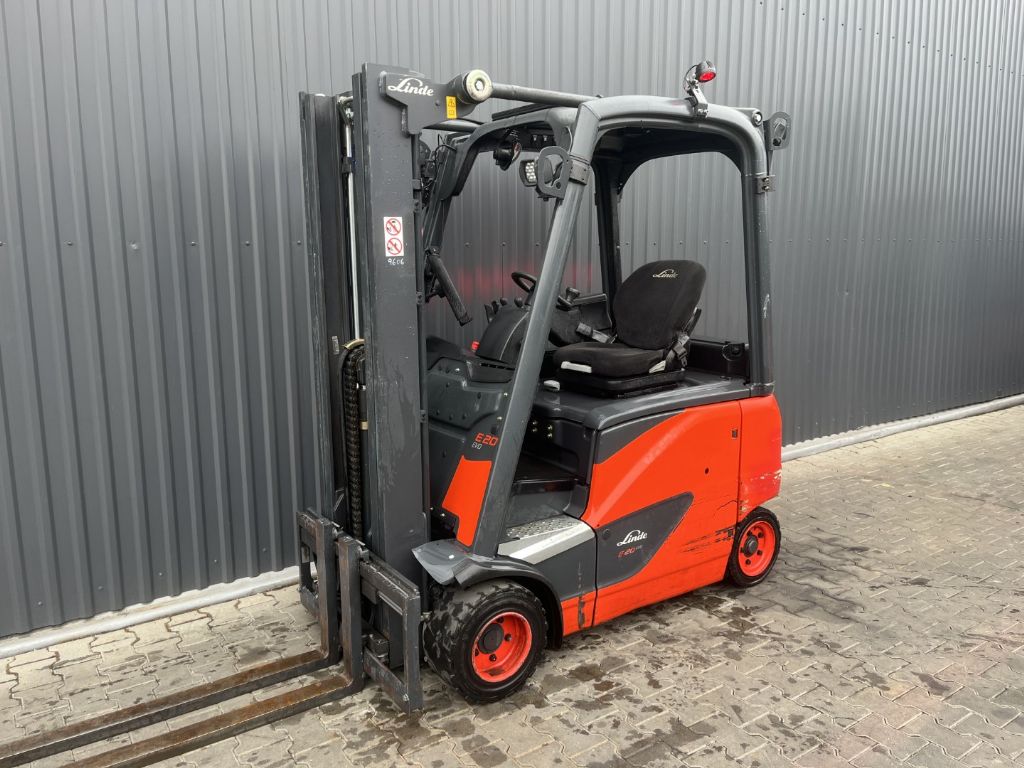 Linde E20PH-02 Electric 4-wheel forklift www.superlift-forklift.com
