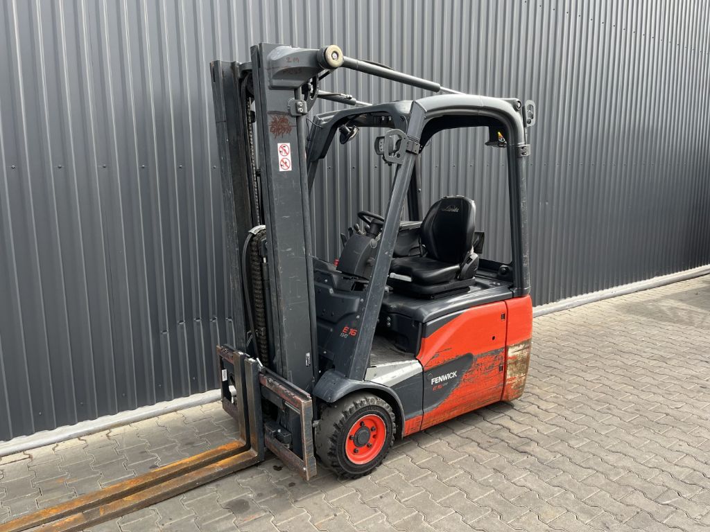 Linde E16C-02 Elektro 3 Rad-Stapler www.superlift-forklift.com