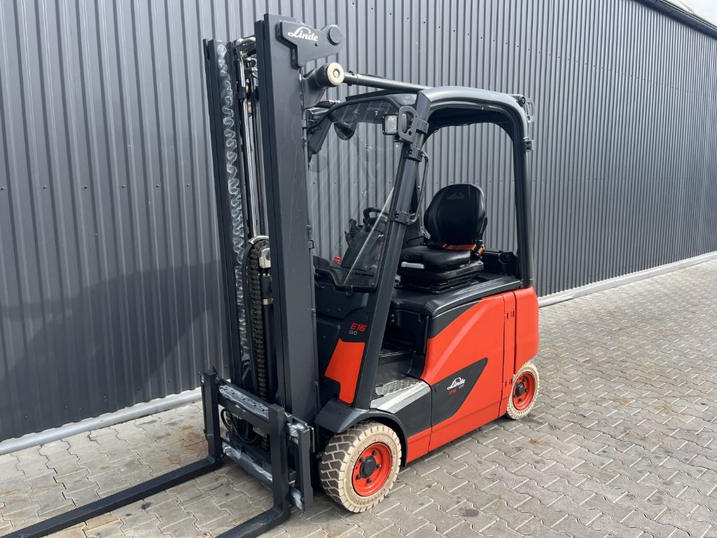 Linde E16PH-02  Elektro 4 Rad-Stapler www.superlift-forklift.com