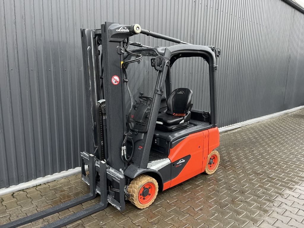 Linde E16P-02 Electric 4-wheel forklift www.superlift-forklift.com