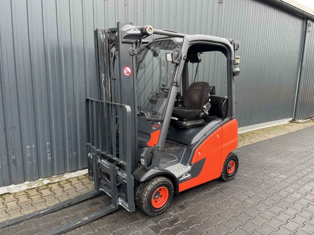 Linde H16T-01 LPG Forklifts www.superlift-forklift.com