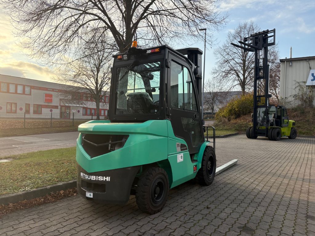 Mitsubishi FD35N3 Vollkabine Dieselstapler tecklenborg-gabelstapler.de