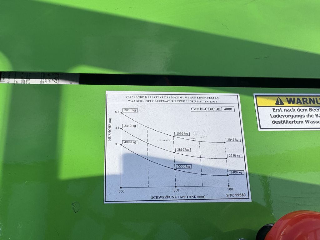 Combilift CBE4000 4-Wege Stapler Vierwege Seitenstapler tecklenborg-gabelstapler.de