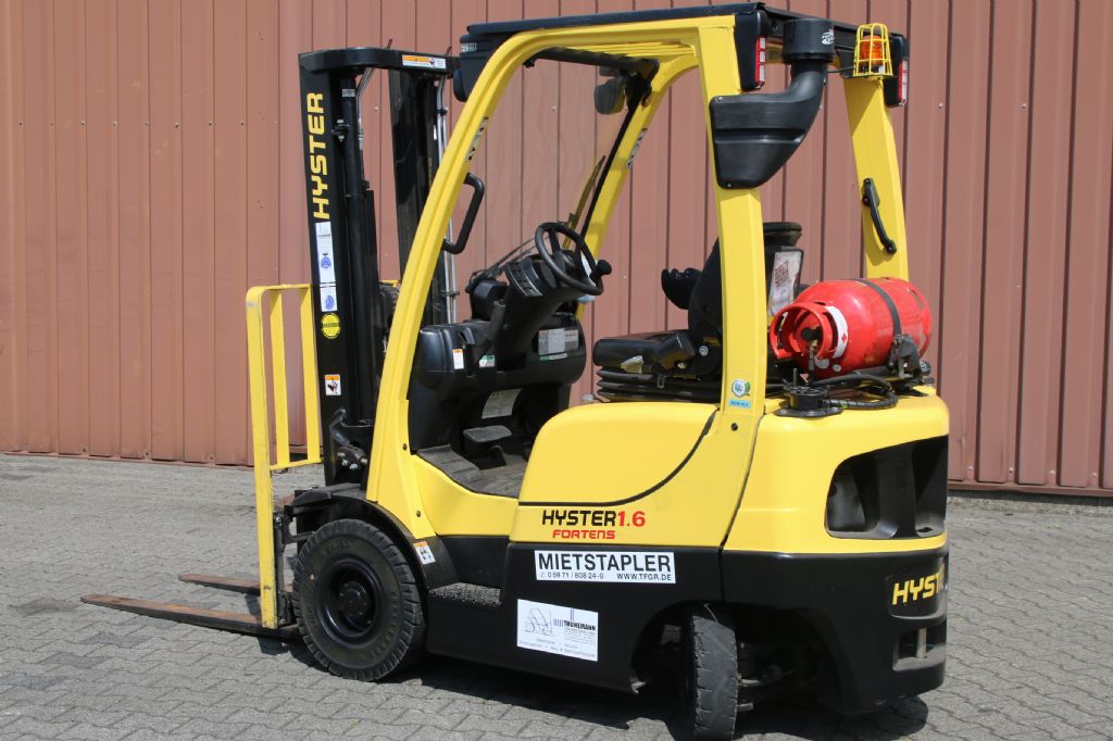 Hyster H 1.6 FT Treibgasstapler www.thuenemann-stapler.de