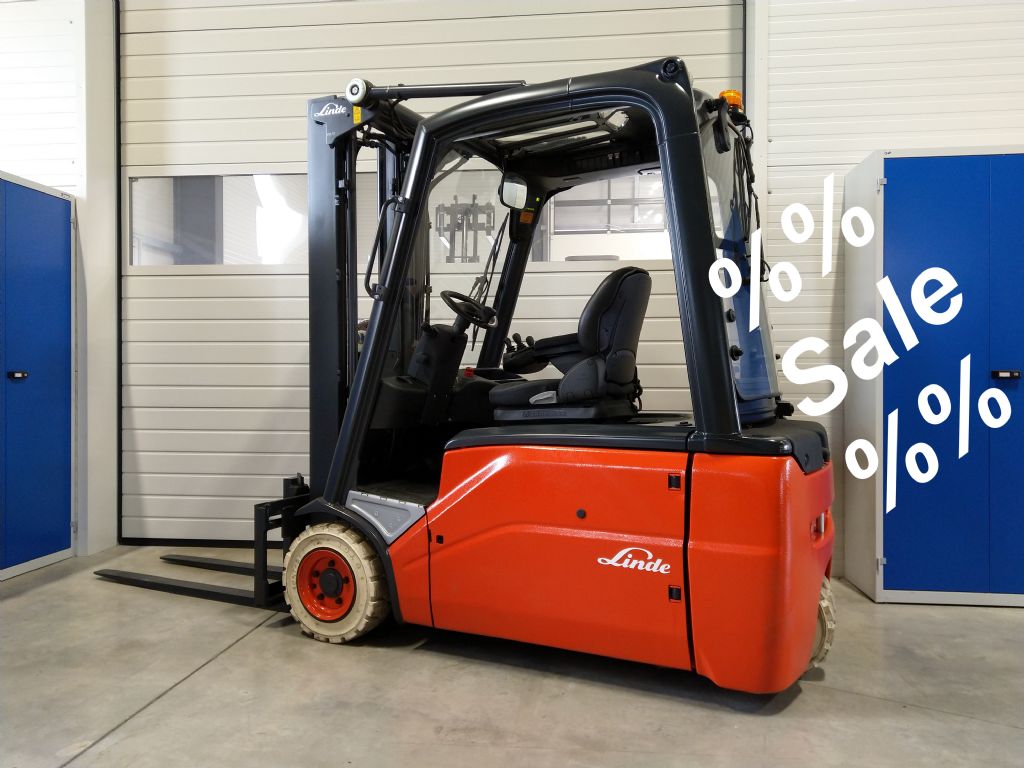 Linde-E 16 L-01-Elektro 3 Rad-Stapler-www.tojo-gabelstapler.de