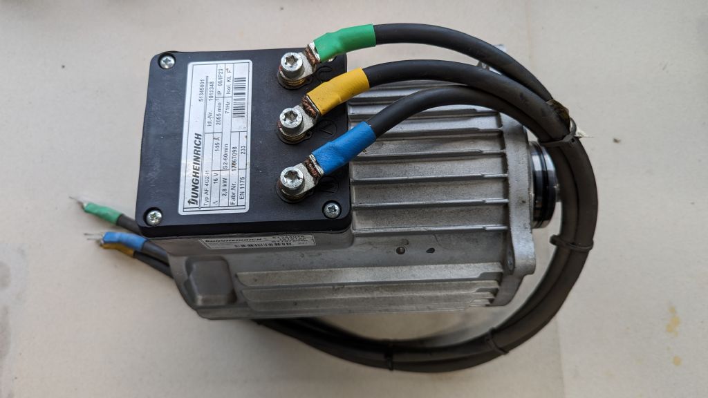 Jungheinrich-Fahrmotor 51345001-Electric motors and spare parts-www.tojo-gabelstapler.de