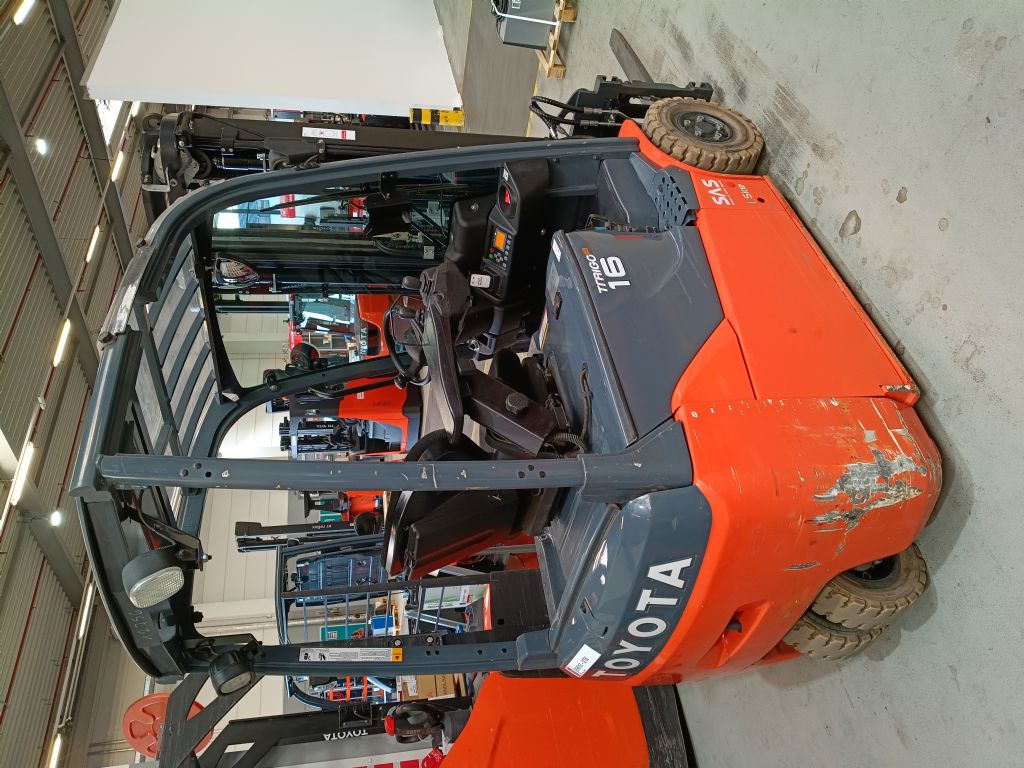Toyota 8FBE16T Elektro 3 Rad-Stapler gabelstapler-nord.de