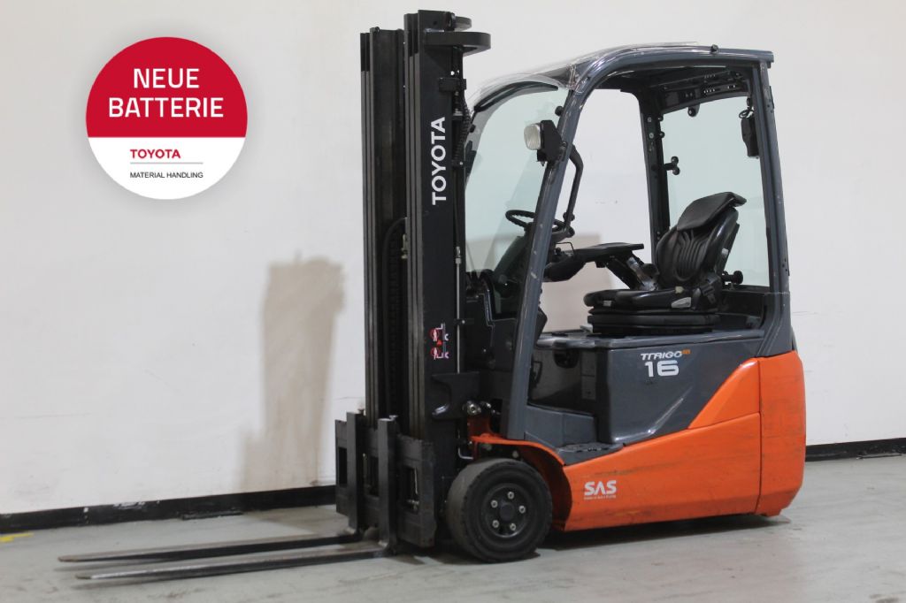 Toyota 8FBEK16T Elektro 3 Rad-Stapler schlueter-gabelstapler.de