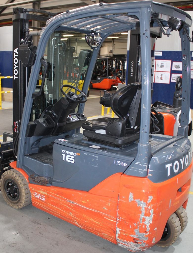 Toyota 8FBE16T Elektro 3 Rad-Stapler kirchnerpartner.de