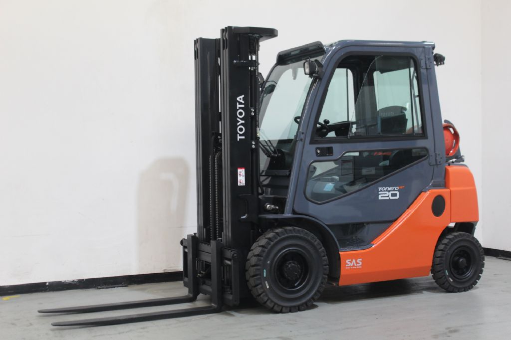 Toyota 06-8FG20F Treibgasstapler  loeffler-gabelstapler.de