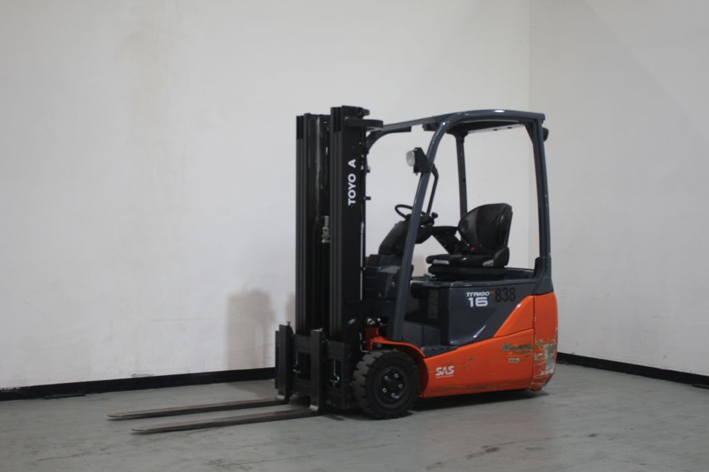 Toyota 8FBEK16T Elektro 3 Rad-Stapler loeffler-gabelstapler.de