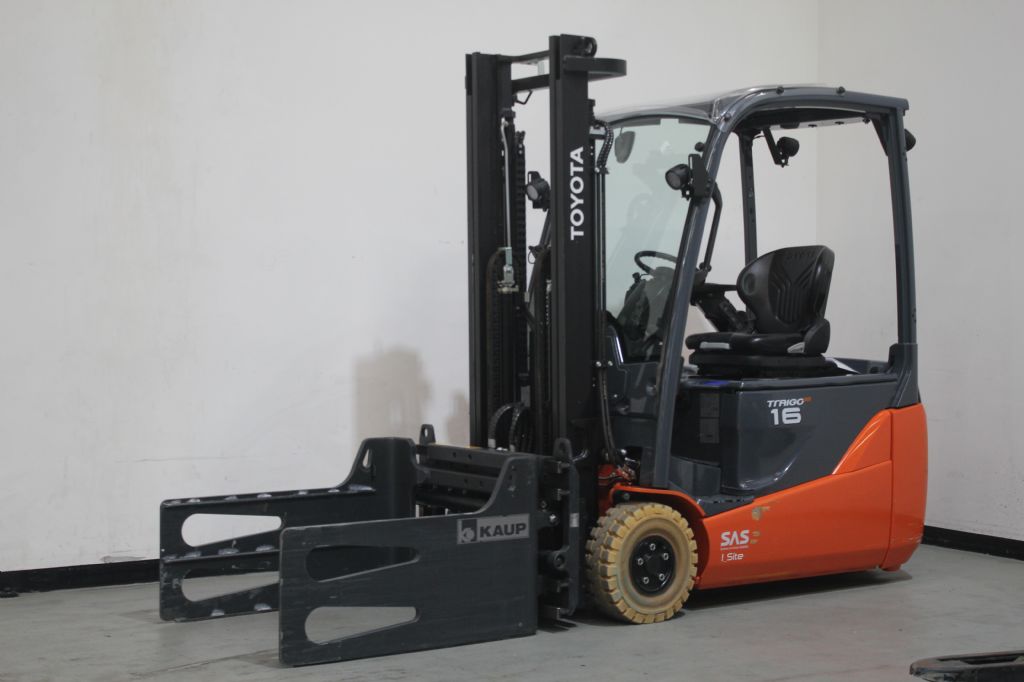 Toyota 8FBE16T Elektro 3 Rad-Stapler www.heinbockel-gabelstapler.de