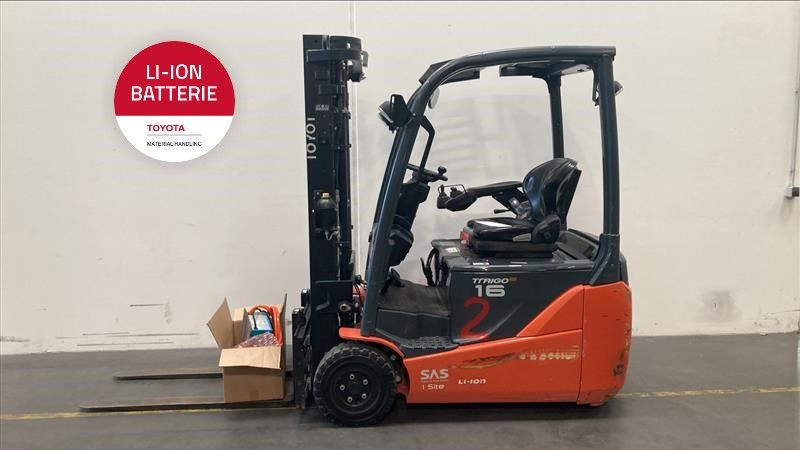 Toyota 8FBEK16T Elektro 3 Rad-Stapler www.heinbockel-gabelstapler.de