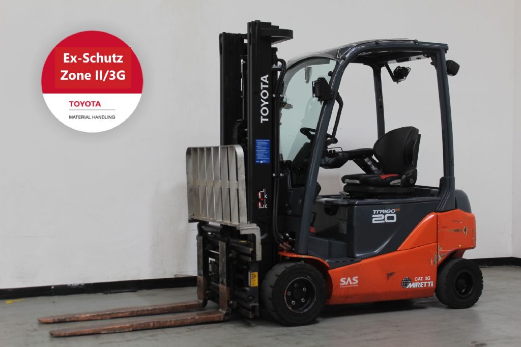 Toyota 8FBMK20T Elektro 4 Rad-Stapler loeffler-gabelstapler.de