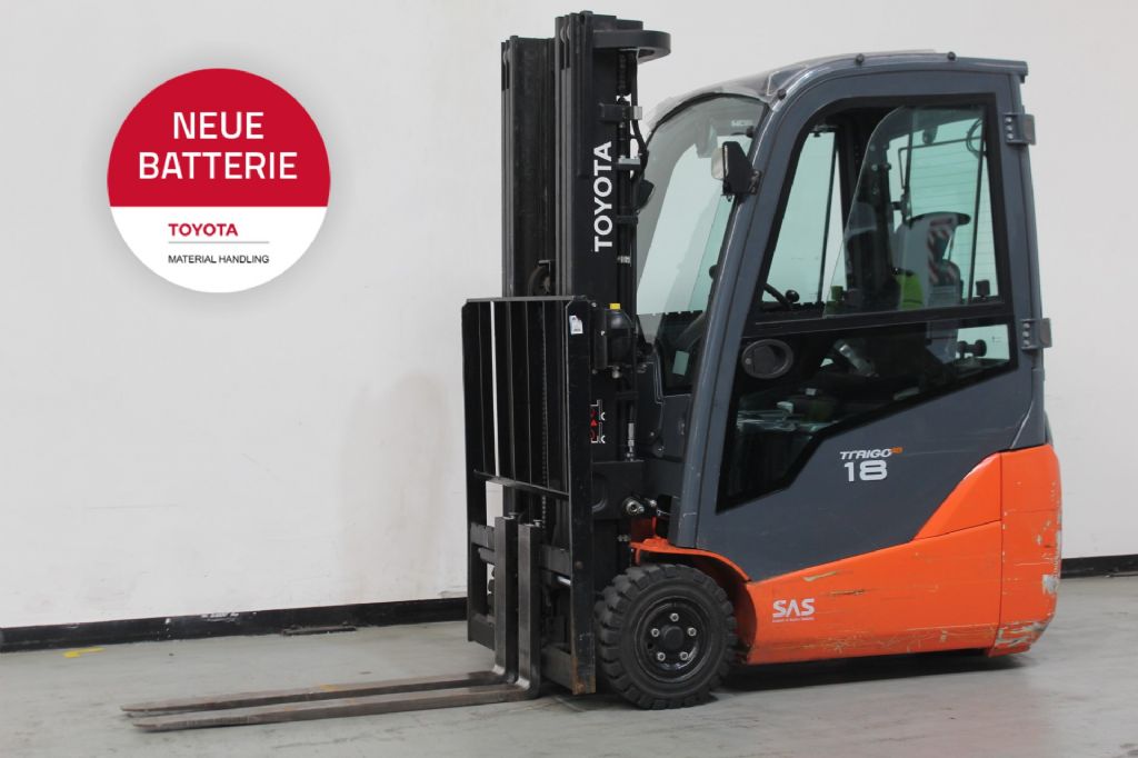 Toyota 8FBEK18T Elektro 3 Rad-Stapler www.heinbockel-gabelstapler.de