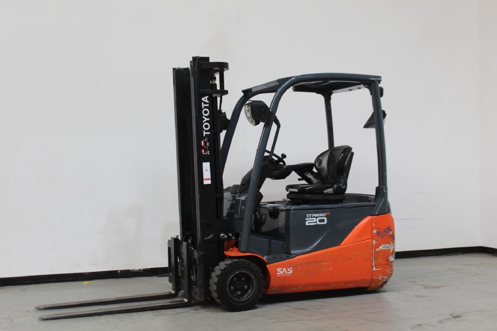 Toyota 8FBE20T Elektro 3 Rad-Stapler loeffler-gabelstapler.de