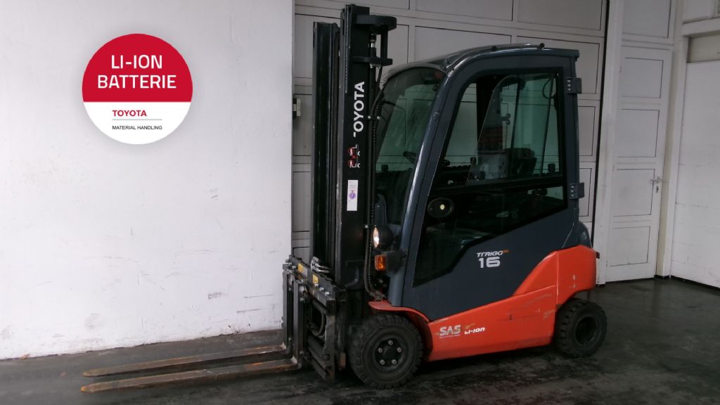 Toyota 8FBMK16T Elektro 4 Rad-Stapler www.foerdertechnik-rietberg.de Toyota 8FBMK16T Elektro 4 Rad-Stapler www.foerdertechnik-rietberg.de