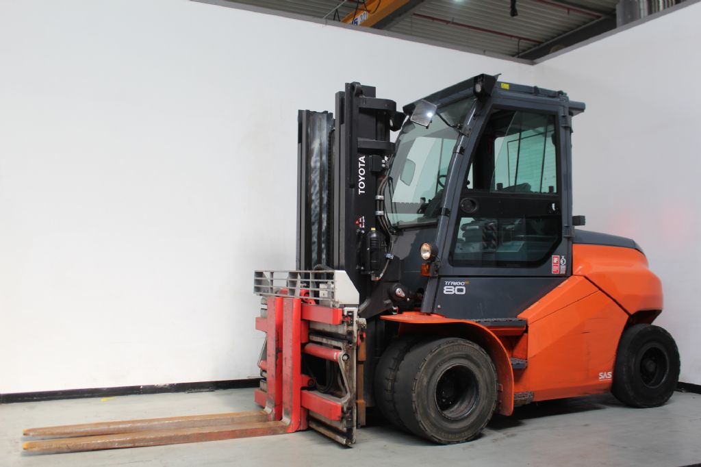 Toyota 9FBM80T Elektro 4 Rad-Stapler loeffler-gabelstapler.de