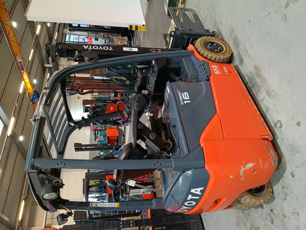Toyota 8FBE16T Elektro 3 Rad-Stapler schlueter-gabelstapler.de