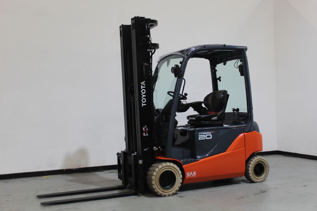 Toyota 8FBM20T Elektro 4 Rad-Stapler www.foerdertechnik-rietberg.de Toyota 8FBM20T Elektro 4 Rad-Stapler www.foerdertechnik-rietberg.de