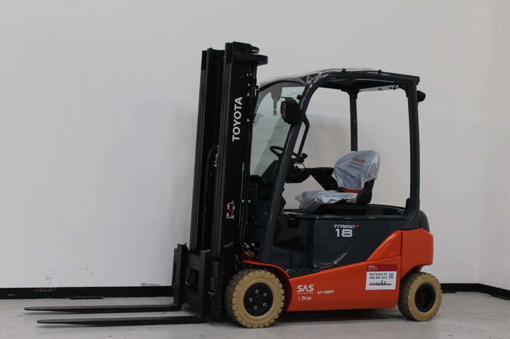 Toyota 8FBM18T Elektro 4 Rad-Stapler loeffler-gabelstapler.de