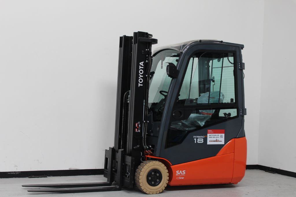 Toyota 8FBE18T Elektro 3 Rad-Stapler kirchnerpartner.de