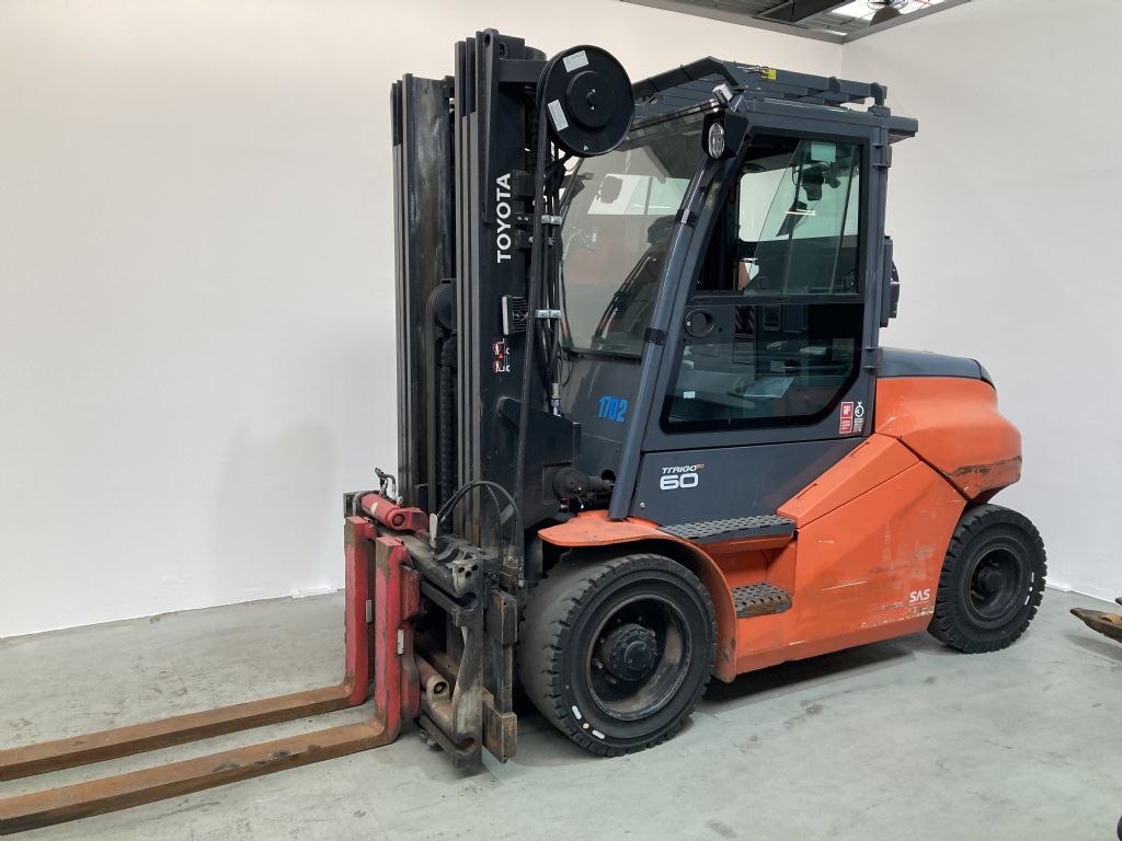 Toyota 9FBM60T Elektro 4 Rad-Stapler gabelstapler-nord.de