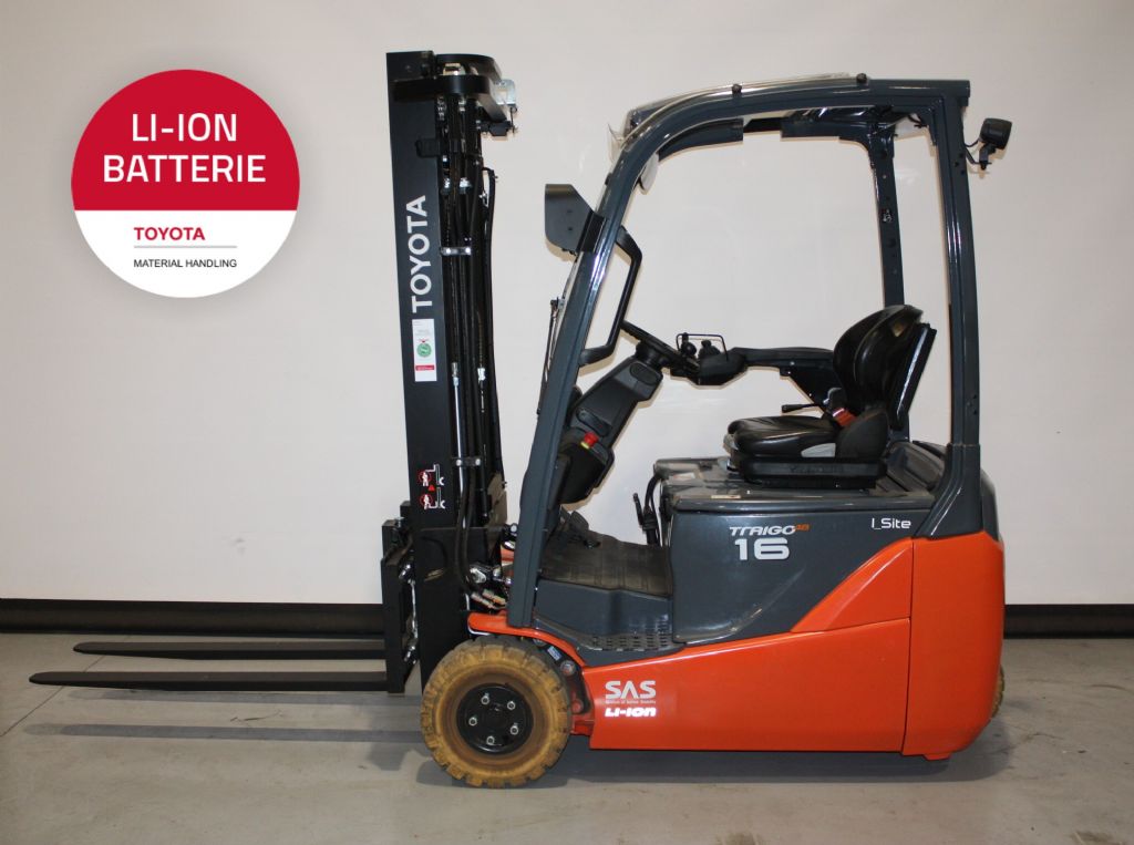 Toyota 8FBEK16T Elektro 3 Rad-Stapler loeffler-gabelstapler.de