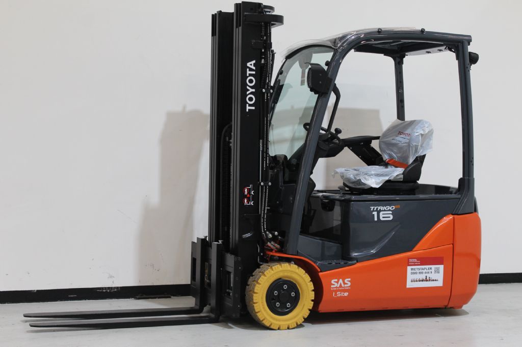 Toyota 8FBE16T Elektro 3 Rad-Stapler www.heinbockel-gabelstapler.de