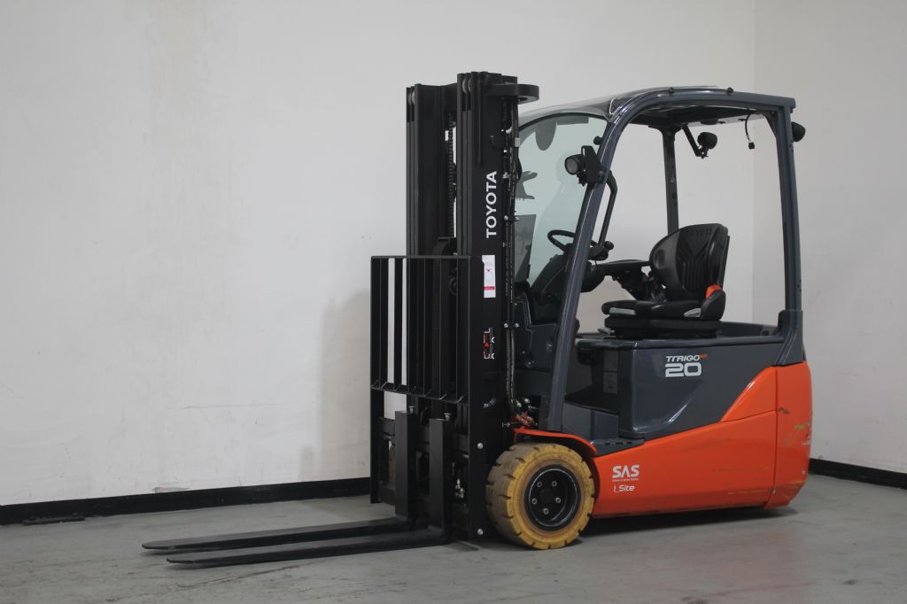 Toyota 8FBE20T Elektro 3 Rad-Stapler www.heinbockel-gabelstapler.de