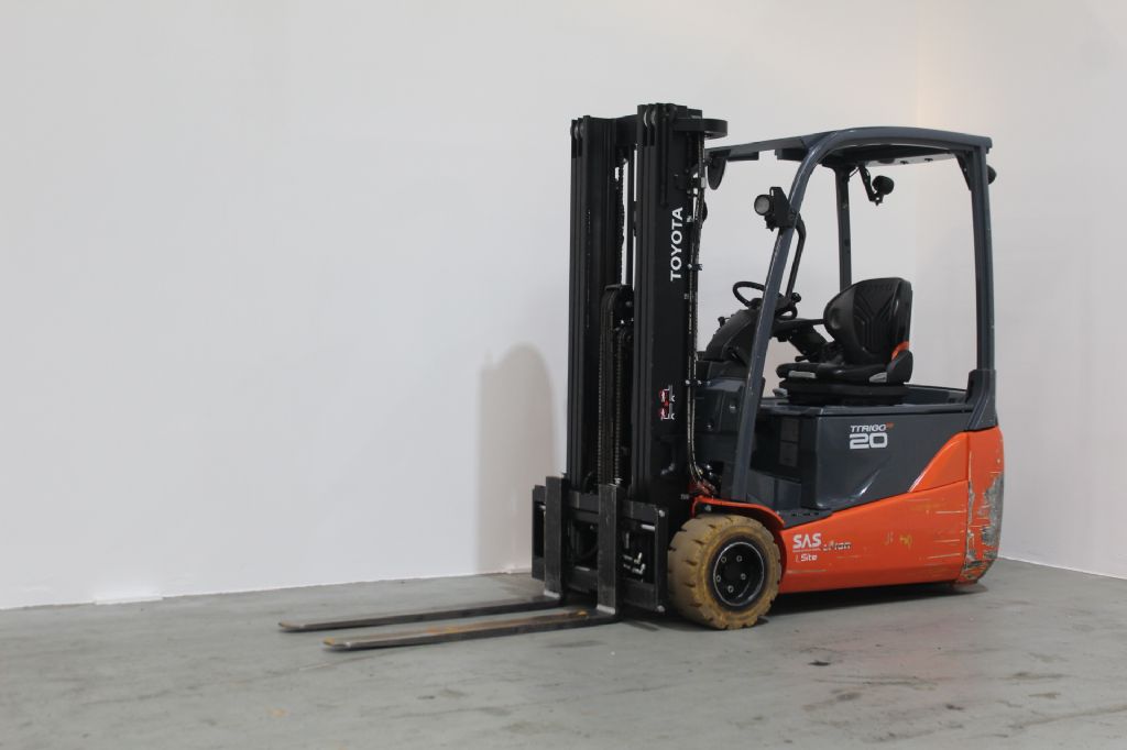 Toyota 8FBE20T Elektro 3 Rad-Stapler www.heinbockel-gabelstapler.de