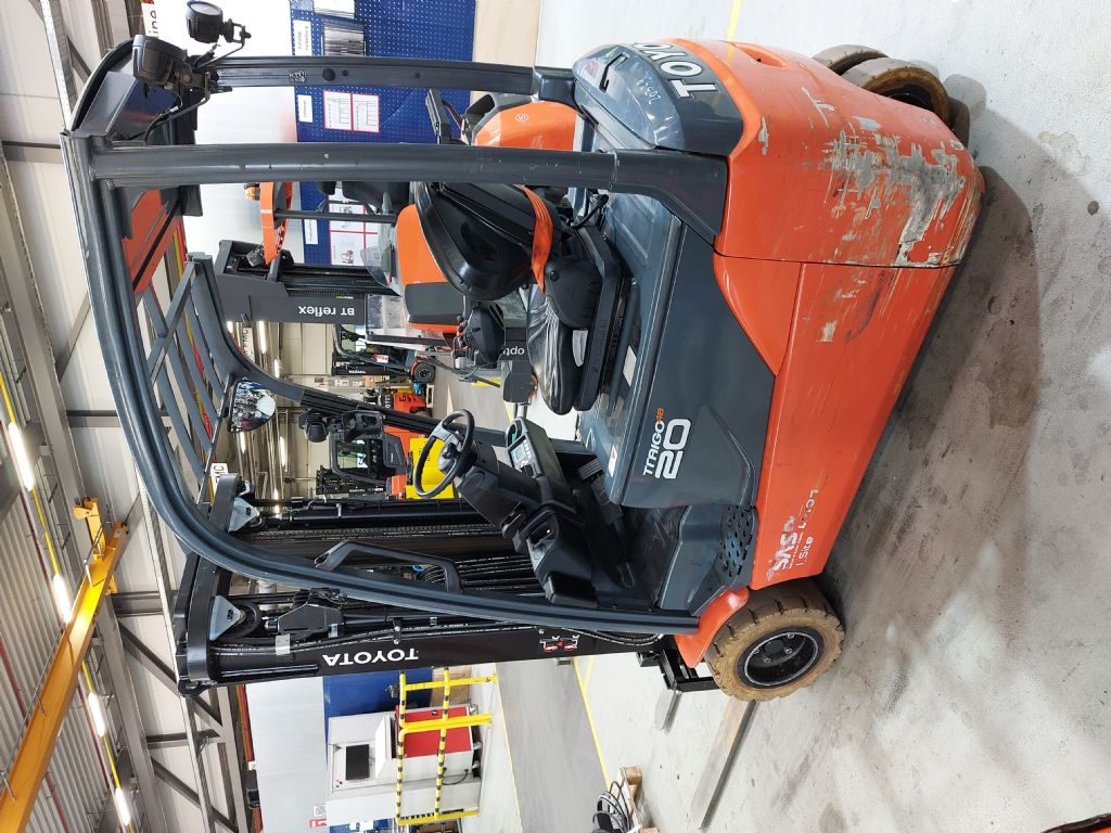 Toyota 8FBE20T Elektro 3 Rad-Stapler www.heinbockel-gabelstapler.de
